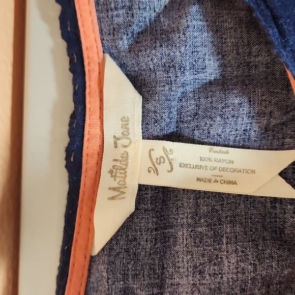 Matilda Jane "Once Upon A Time" Floral Long Sleeve with Center Front Crochet S - Picture 11 of 12